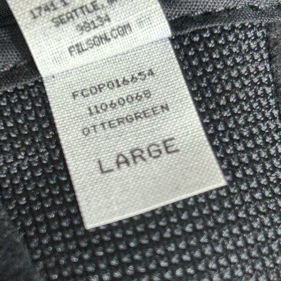 FILSON INSULATED Tin Cloth Cap OTTER GREEN L USA Made NWT - Picture 3 of 14